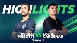 🇫🇷 Masotti v Cardenas 🇲🇽  Cambridge Classic 2024  FINAL HIGHLIGHTS [upl. by Tybi]