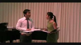 Amor sapprende  Stefano Donaudy 030808 Jesse Khong amp Quynh Khong [upl. by Brandea]