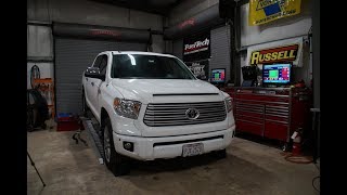 Toyota Tundra with Magnuson Supercharger Upgrade Tuned by Steven Leerentveld [upl. by Gelb648]