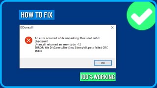 How to Fix Isdonedll Error While Installing Games on Windows 111087 [upl. by Aneba]