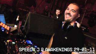 Speedy J  Awakenings 290111 Klokgebouw Eindhoven [upl. by Nhtanhoj]