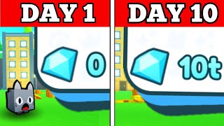 HOW to MAKE 1T Gems EVERY DAY WITHOUT TRADING in Pet Simulator X [upl. by Ahtnammas404]