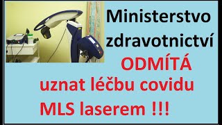 Záhady Josefa Klímy Ministerstvo zdravotnictví odmítá uznat léčbu covidu MLS laserem [upl. by Slaby]