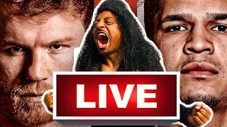 Canelo Vs Berlanga  LIVE COMMENTARY [upl. by Alyse]