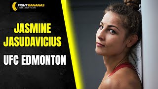 Jasmine Jasudavicius on fighting Ariane Lipski in Canada on Nov 2 [upl. by Fatsug737]