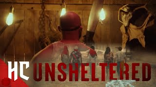 Unsheltered  Full Slasher Horror Movie  Horror Central [upl. by Arraeit]