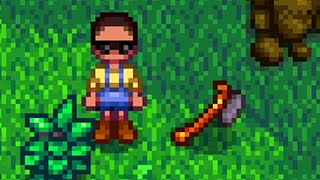 Where To Find Robins Lost Axe  Stardew Valley [upl. by Ayitahs754]