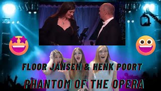 Were In Awe  Floor Jansen amp Henk Poort  Phantom Of The Opera  3 Generation Reaction [upl. by Nylirem]