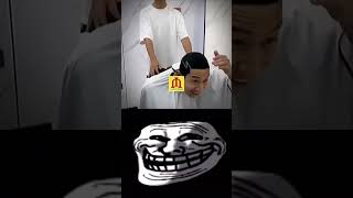 Mr Bombastic 😱✂️‍ shorts shortsviral shortvideo funny ai memes trollface [upl. by Christensen]