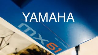 YAMAHA MX61 V2Blue 🔵  RampB Sine Lead amp TX816 Bell EP  FM  DX [upl. by Ahsieka307]