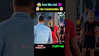 🤯 Boy Transformation 🔥After Girl Rejection 👿 Part2 shorts freefire trending [upl. by Giardap]