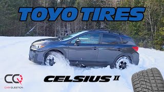 Toyo Celsius II Tire Test Snow Ice amp Wet Road Performance Unleashed [upl. by Alenson]