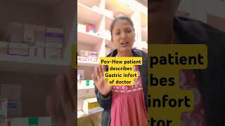 This is how patients describe about gastric Infront of doctor gastroschisiscomedy funny [upl. by Nashom865]