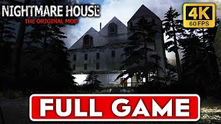 NIGHTMARE HOUSE  Full Game Movie  Longplay Walkthrough Gameplay  No Commentary  HORROR GAME [upl. by Ahsiela212]