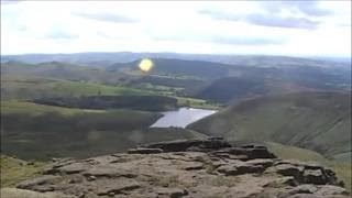 Edale Mill Hill Crash Site kinder Downfall and kinder low Peak District Derbyshire 2012 [upl. by Pihc]