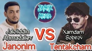 Jaloliddin Ahmadaliyev VS Hamdam Sobirov duet music version [upl. by Nassah]