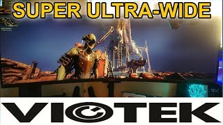 VIOTEK SUW49C 49 Super Ultrawide Gaming WarFrame\ [upl. by Leunammi]