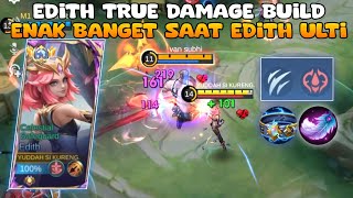 Mencoba Build amp Emblem Edith Terbaru 2024 Apakah Sakit  Best Build Edith 2024  Mobile Legends [upl. by Bonnie]