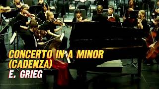 🎹 E Grieg Concerto in a minor 1st movement Cadenza [upl. by Brost]