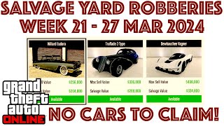 GTA Online  Salvage Yard Robberies  week 21  27 Mar 2024 [upl. by Etiuqal]