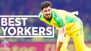 The Best Yorkers of the 2019 CWC  Unplayable Deliveries  ICC Cricket World Cup 2019 [upl. by Hannaoj939]