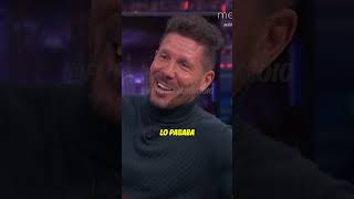 El cholo Simeone y una anecdota con Maradona [upl. by Afatsum31]