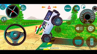 Modified Mahindra Thar Car Games Indian Cars Gadi Wala Game  Car Game Android Gameplay [upl. by Ydnahs]