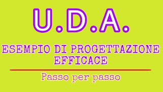 Guida per progettare un UDA efficace Lezione simulata [upl. by Profant]