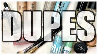 CHEAP DUPES FOR HIGH END MAKEUP  2018 [upl. by Seton]