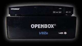 Unboxing Openbox V8SE Full HD FTA Satellite Receiver with 3G Capability [upl. by Asen]