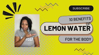 10 Incredible Benefits of Drinking Lemon Water Every Day That Will Change Your Life [upl. by Aneliram]