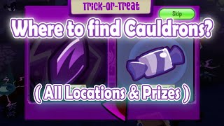 Y2024 Candy Cauldrons ALL Locations amp Candy Prizes  TrickAllTreat  Dark Seed vs Candy  AJPW [upl. by Odnama]