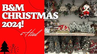 🎄✨ NEW In BampM Christmas 2024 Haul  Festive Finds amp Holiday Decor MustHaves ✨🎄 [upl. by Gundry]