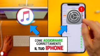 GUIDA Come aggiornare IOS su un iPhone o via iTunes  beapple [upl. by Stillmann]