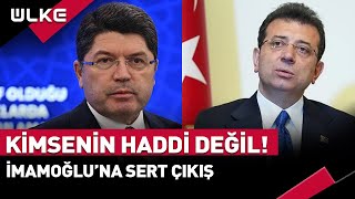 🔴 Kimsenin Haddi Değil Bakan Tunçtan İmamoğluna Sert Çıkış Sondakika [upl. by Hindu94]