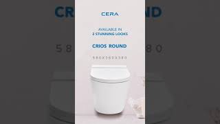 CERA presents Crios Tankless Wall hung WC with Sensor Flushing technology [upl. by Schrader456]