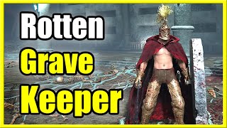 How to get Rotten Gravekeeper Cloak in Consecrated Snowfield Catacombs Elden Ring Tutorial [upl. by Ecirad]