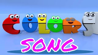 The Colors Song  Learn the Colors  Numbers Song [upl. by Hilly723]