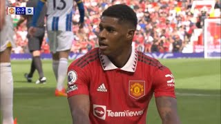 Rashford Vs Brighton  English Commentary  Premier League 2223 [upl. by Htebazil]