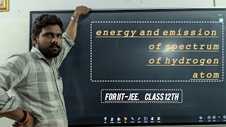 Bohrs model Energy and emission spectrum of hydrogen atomphysics iitjee physicsjee part 2 [upl. by Enak618]