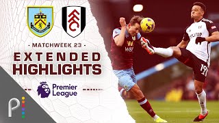 Burnley v Fulham  PREMIER LEAGUE HIGHLIGHTS  232024  NBC Sports [upl. by Nevai]