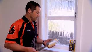 How to Install a Window Security Stay  Mitre 10 Easy As DIY [upl. by Dnomyaw]