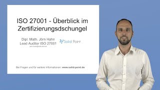 ISO 27001  Wir wollen ein Zertifikat [upl. by Lilli3]