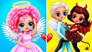 Anjo vs Demônio História de Amor  31 DIYs LOL OMG [upl. by Doretta31]