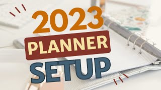 2023 Planner Setup  Functional Planning for Focus amp Productivity [upl. by Hallutama]