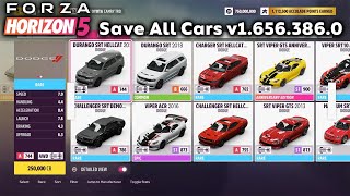 Forza Horizon 5 Save v16563860 All Cars [upl. by Nytsuj327]