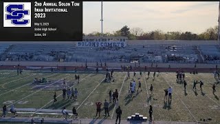 2nd Annual Solon Tom Iwan Invitational 2023  Boys 4x100 heat 3 [upl. by Thapa]