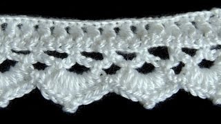 Crochet  BORDE  11 [upl. by Peednama]