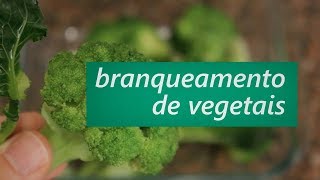 Branqueamento de vegetais como congelar legumes frutas e verduras para evitar desperdício [upl. by Bowes511]