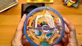 Maze 3D Magic Ball Game Puzzle unboxing ASMranson [upl. by Neetsirk]